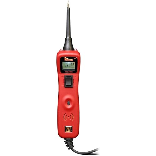 Power Probe III Clamshell - Red (PP3CSRED) [Car Automotive Diagnostic Test Tool, Digital Volt Meter, AC/DC Current Resistance, Circuit Tester]