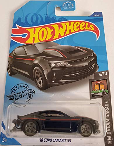 Hot Wheels 2020 Hw Dream Garage '18 Copo Camaro SS Black miniatura 1