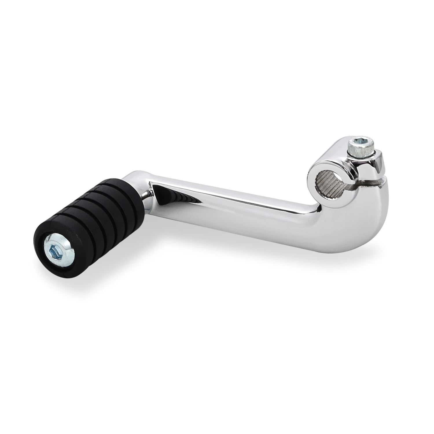 Levier vitesse pliable central noir chromé pour Sportster 883