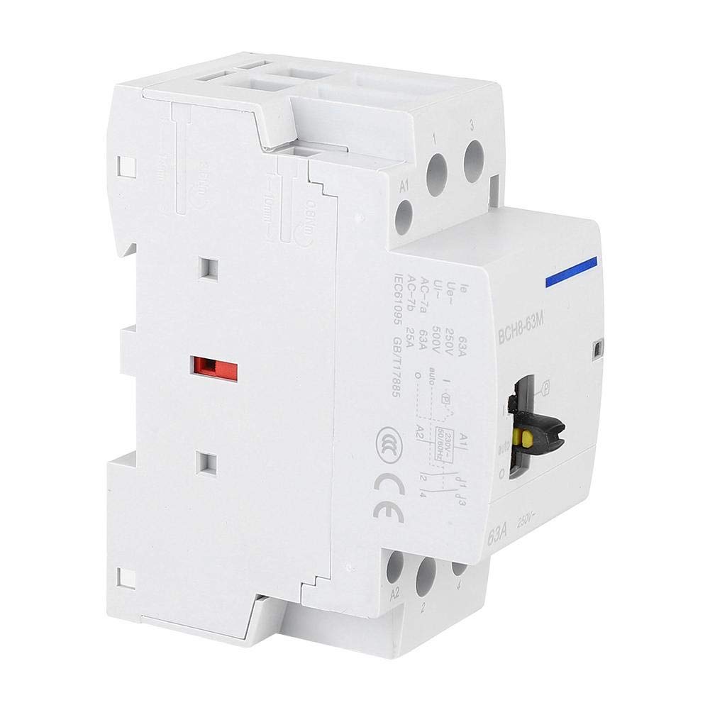 Contactor manual BCH8-63M para asegurar el suministro eléctrico en rascacielos