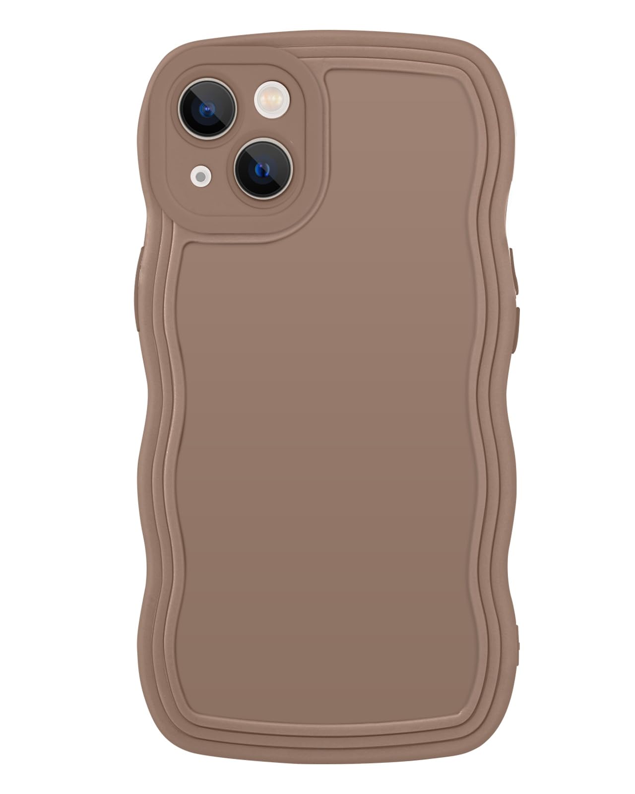 Amazon.com: YINLAI Designed for iPhone 13 Case, Brown Soft