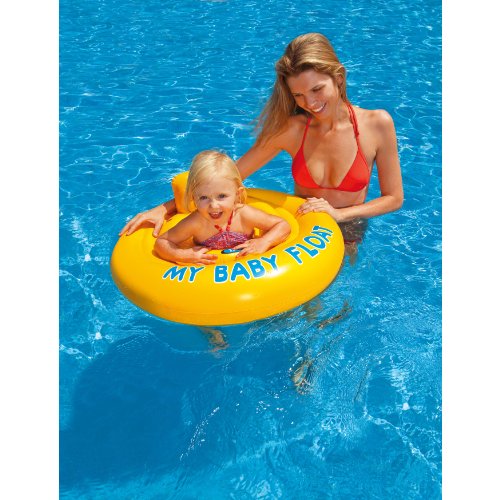 Intex 56585EU - Flotador hinchable bebé 70 cm circular de 6 a 12 meses