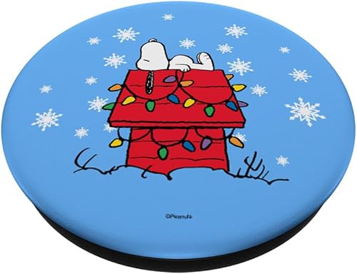 Miniatura 7 de Peanuts Luces navideñas de Snoopy para casa de perros, PopSockets MagSafe PopGrip para iPhone