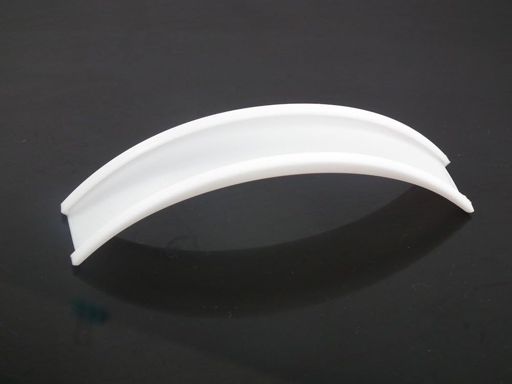 NSEN Replacement Head Rubber Cushion Pad for Monster Beats by Dr. Dre Solo HD Headphones (White)