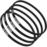 BlueStars 4-Pack Ultra Durable 27001006 Washer Drive Belt - Compatible with Amana Maytag Speed Queen Washers - Replaces 38174 WP27001006 40053601 40053606 PS11740577