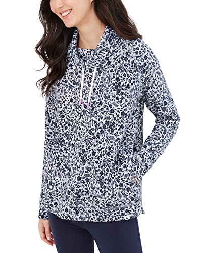 Immagine prodotto: Joules Felpa da donna con stampa Nadia con collo a imbuto - Marl Ditsy, Ditsy, 12