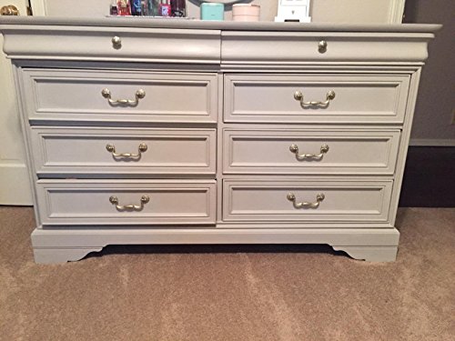 Retique It Chalk Furniture Paint By Renaissance Deluxe Starter Kit, Wax, 04 Dove Grey, 8 Piece Set #TOP2