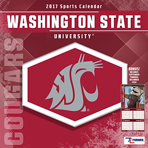 Turner Licensing Sport 2017 Washington State Cougars Team Wall Calendar, 12