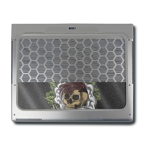Image of MightySkins Glossy Glitter Skin Compatible With Alienware X16 R1 (2023) Full Wrap Kit - Death By Ganja | Protective, Durable High-Gloss Glitter Finish | Easy To Apply & Change Styles | Made in the USA