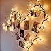 YMing Curtain Lights Indoor Outdoor, 8.3ft 8 Modes 72 Led Globe String Lights Plug in, Window Lights for Patio Garden Wedding Party Bookshelf, Christmas Decorations, Warm White