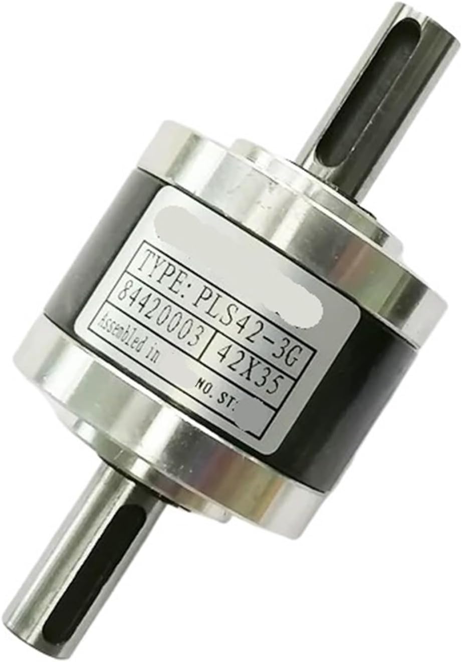 42mm Double Shaft Axis Planetary Speeder Speed up or Reducer Gearbox 1:3 1:4 PLS42(1 to 3 Speed up)