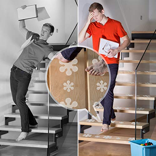 SANTOO Adesivo Antiscivolo per Doccia e Vasca, 16