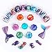 LET'S RESIN ColorShift Pearl Pigment Powder, 10 Colors Aurora Mica Powder, Each Bottle 0.35oz Resin Dye for Epoxy Resin Coloring, Slime, Tumblers, Resin Jewelry DIY