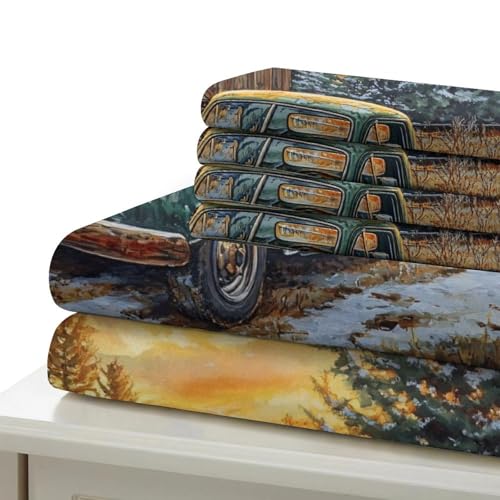 Parure de lit fermeture éclair 140x200 housse de couette imprimée 3D - 7