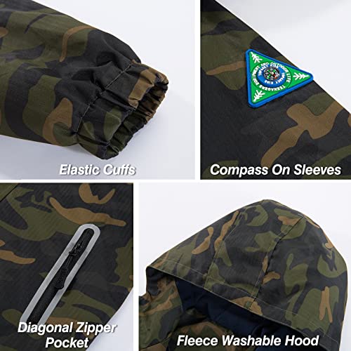 Image of Waterproof Kids Rain Jackets With Hood,Lightweight Toddler Raincoat For Boys Girls,Kids Clothes Windbreaker Jacket