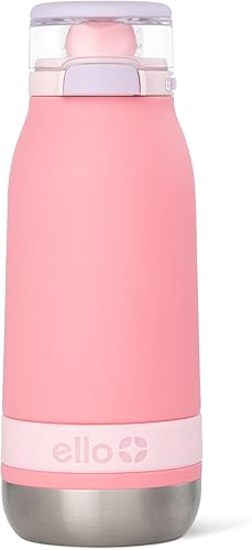 Miniatura 9 de Ello Emma Vacuum Insulated Stainless Steel Kids Water Bottle with Straw