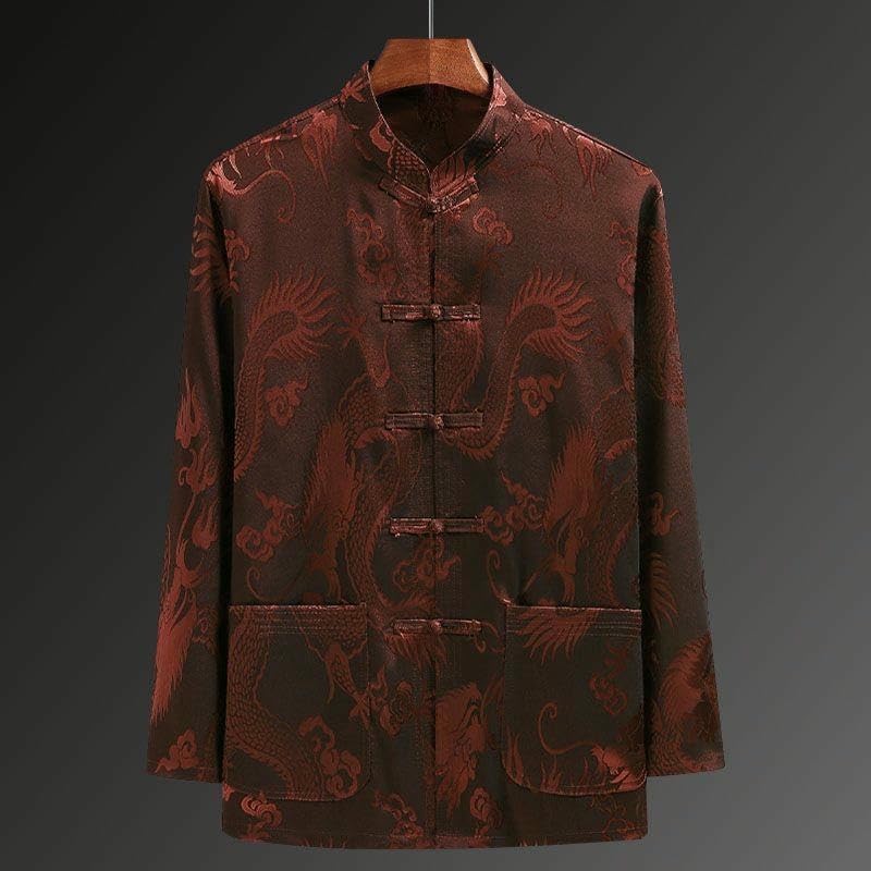 Hanfu homme en soie de glace : l'excellence du costume Tang traditionnel rétro