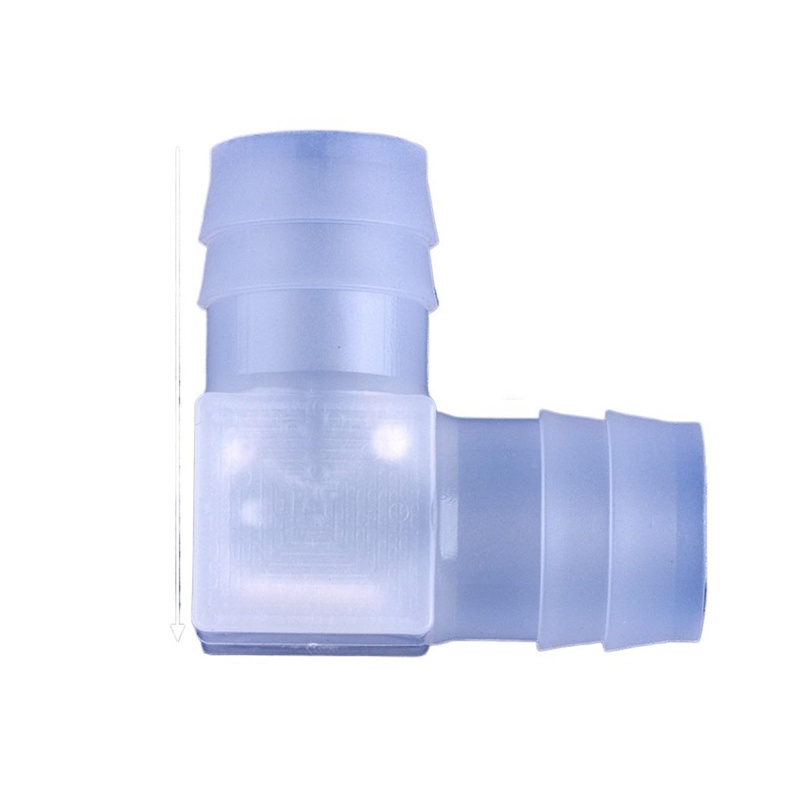 5~200 stücke OD 4~20mm PP 90 Grad Winkelstücke Aquarium Aquarium Pagode Joint Luftpumpe belüfter Armaturen Schlauch Gelenke(20x20mm,200 Pieces)