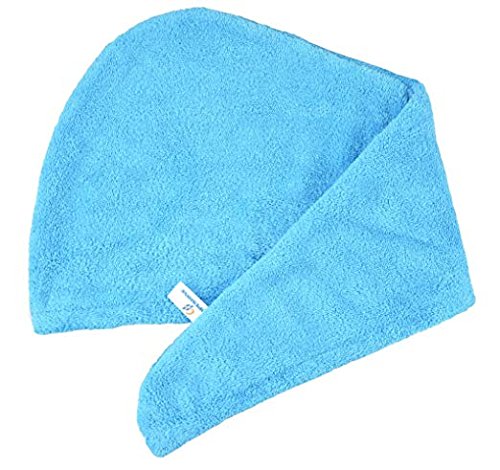 Mikrofasertücher Zum Haaretrocknen – 4 Stück Twist-Turban, Saugstark & Schonend | Knopf-Verschluss, 62 X 24 Cm