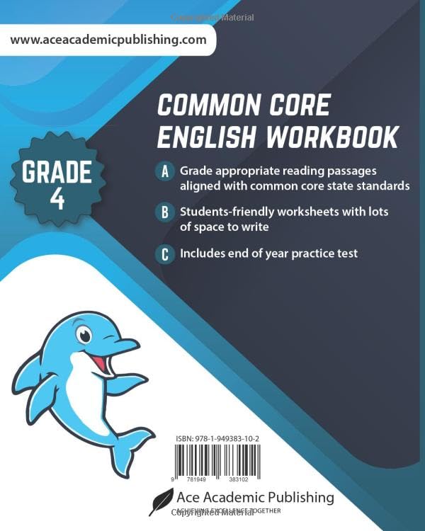 Common Core English Workbook: Grade 4 English - Image 2
