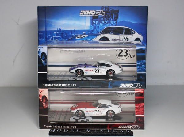 Amazon | △超希少！2台！INNO 1/64 ミニカー Toyota ミニカー 2000GT