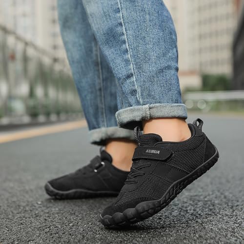 Image of KUBUA Kids Barefoot Shoes Boys Girls Wide Toe Box Zero Drop Sneakers | Breathable Lightweight, Reinforced Toe, Minimalist, Hiking, Tennis, Running, Walking, School, Toddler, Little Kid, Big Kid