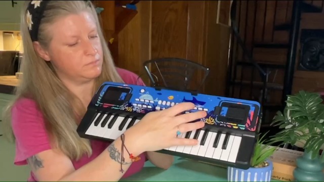 VGEBY1 Tastiera Musicale Elettrica Per Bambini Con Microfono – 37 Tasti, USB – Giocattolo Educativo