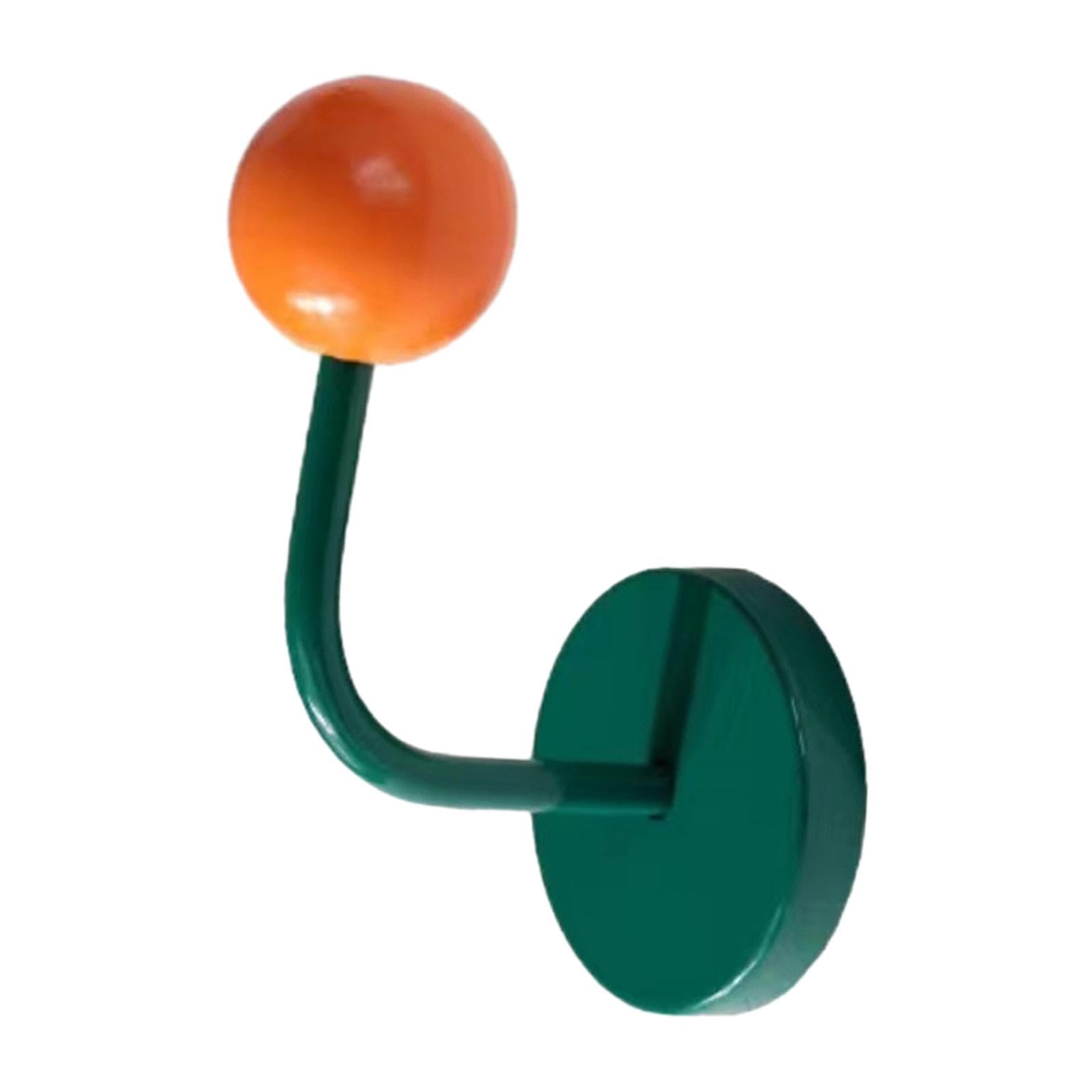 WOVEBIUS Magnet Hook Magnetic Key Holder for Cabin Fridge Classroom Whiteboard Green,7.5x5x10cm