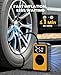 osaiv Tire Inflator Portable Air Compressor, 150PSI Cordless Tire Pump & 4.0 kPa Air Pump For Car, Sedans, Bicycle Tires, Air Mattresses and Inflatables