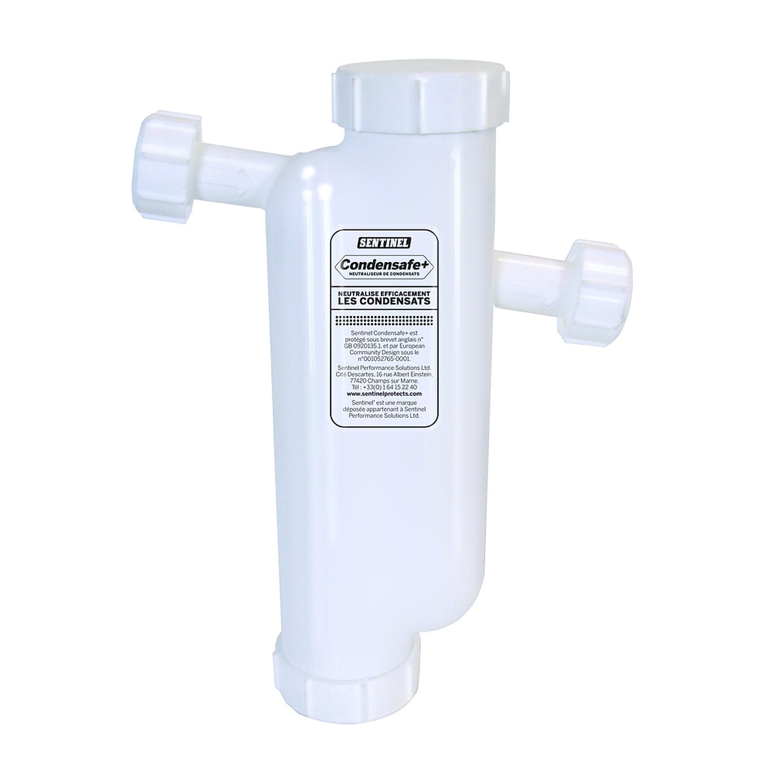 Neutraliseur d'acide des condensats pour chaudière fioul et gaz à condensation 70 kw Condensafe+