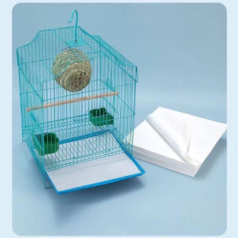 Bird Cage Liner Cut to Order Low Cost 3-Syles Plain 60lb, Plain 40lb, 20lb Wax (Poly Coated 40lb Paper up to 18x18)