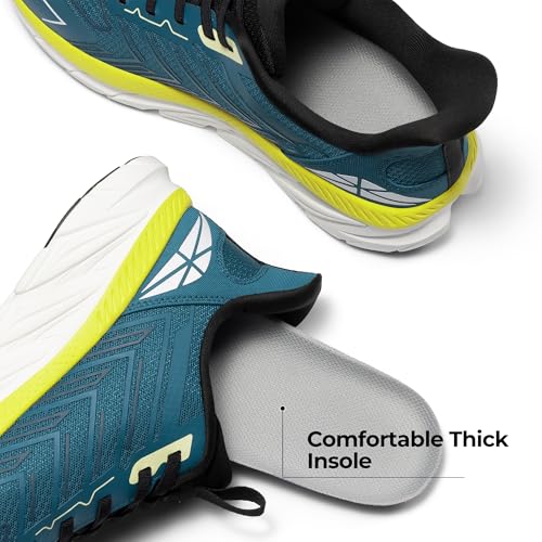 Image of ALLSWIFIT Mens Slip On Walking Shoes Running Sneakers | Comfortable, Tennis, Breathable, Non Slip, Cushion, Lightweight, Athletic, Gym, Workout, Cross Training, Fashion
