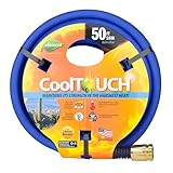 Element CoolTOUCH Hot Climate Garden Hose, 50’ Length, 5/8” Diameter, Blue