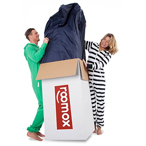 Roomox XXL Sitzsack Original - Gigantischer Sitzsack für drinnen und draußen 160 x 120 x 30 cm Massiver Sitzsack… – Bild 5