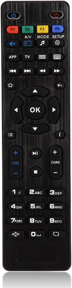 Pusokei TV Box Controller with Big Button for IPTV TV Box, Remote Control Replacement for 250 254 255 260 261 270 IPTV TV Box, Distance > 10m / 33ft,Easy to Use