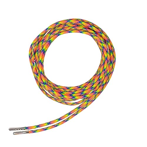 550 Paracord Boot Laces - 72 Inch Length, Kaleidescope, 72"