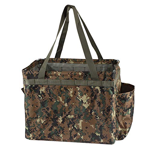 HEFGG ソフトコンテナ 収納コンテナ コンテナボックス マルチコンテナ 大容量 軽量 折り畳み 防水 ツールボックス アウトドア キャンプ 収納 釣り 薪ケース 車載 迷彩