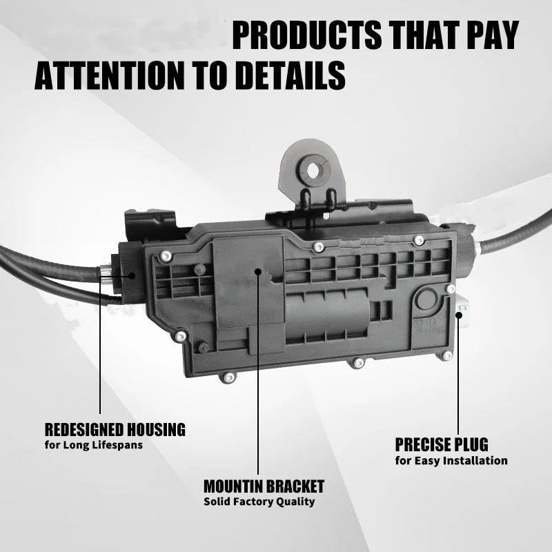 Falla de freno resuelta con actuador de freno de mano eléctrico y módulo F01-F04 3