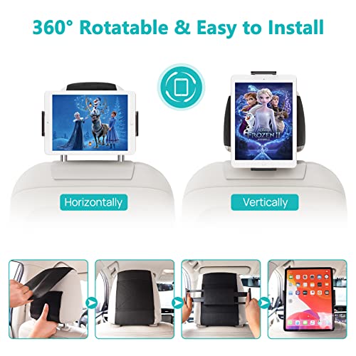 Abemala CAR-H Headrest Tablet Holder, Ipad Holder For Car Back Seat, Car Holder Mount thumb #5