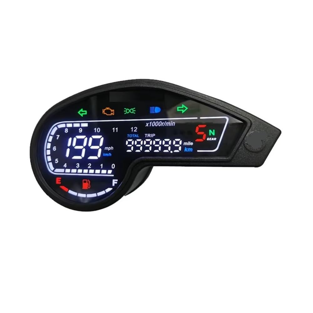 Compteur Kilométrique Double Tableau de Bord pour Compteur Vitesse numérique Moto pour Italika DM 250x, pour Crossmax 250 Pro