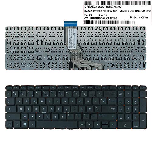 Clavier Français AZERTY pour réparer un HP 15-BS défectueux