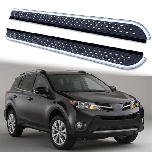 2 Piezas Estribos Laterales para Toyota RAV4 2013-2018