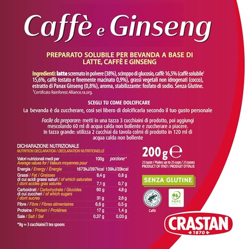 Crastan Ginseng et café préparés pour boisson, 200 g – vue 2