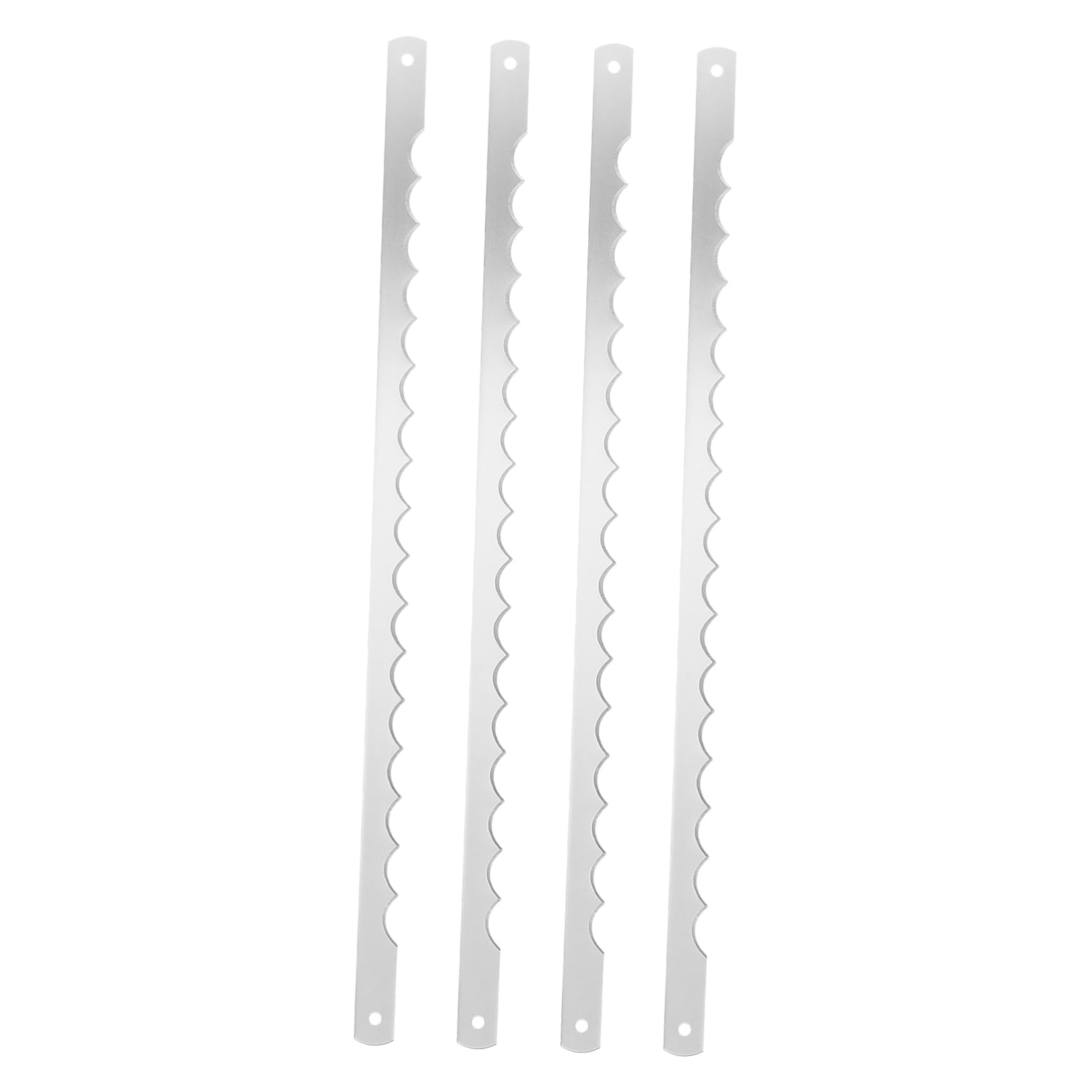 COLLBATH Lot De 5 Lames De Rechange Pour Machine À Et Trancheuse En Acier Inoxydable 4 Pièces X 5