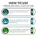 Pura Paws Tofu Cat Litter |100% Natural, Ultra Absorbent, Clumping, Flushable & Eco-Friendly with Low Tracking, Odor Control, and Dust-Free Formula 16.5lbs(3 x 2.5kg)