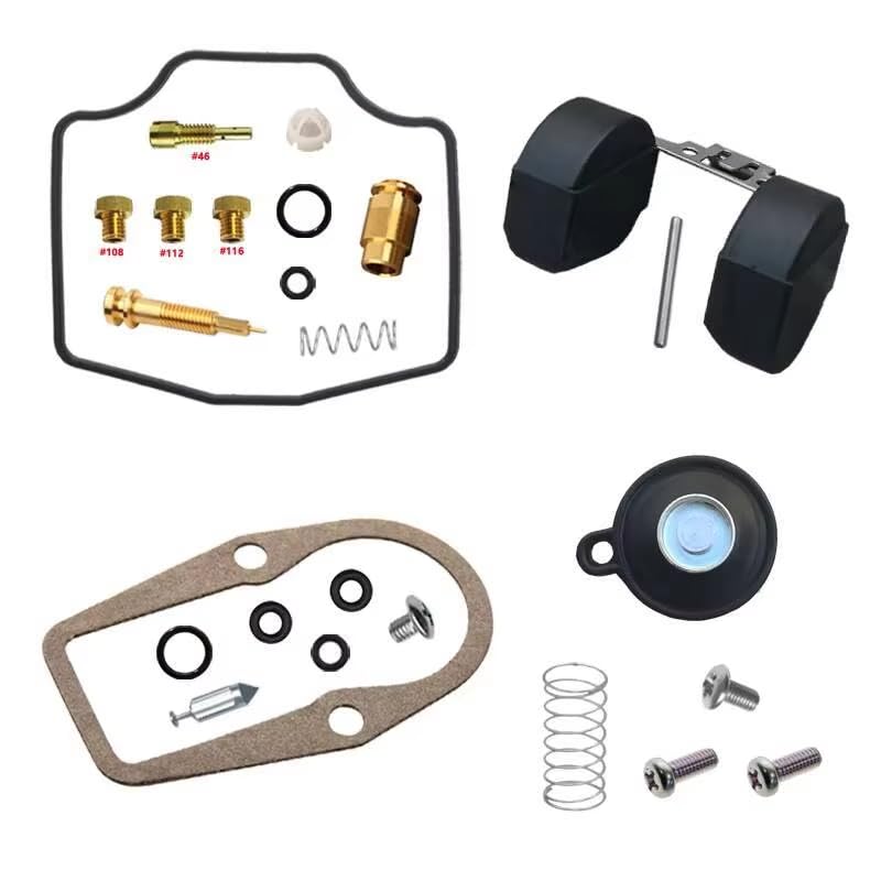 Kit réparation carburateur SRX400 1985 avec flotteur et diaphragme moto 400cc