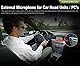XTRONS 3 m Mikrofon für PC Auto DVD Multimedia Player Geräte Hands-Free Handfrei Anruf Plug & Play