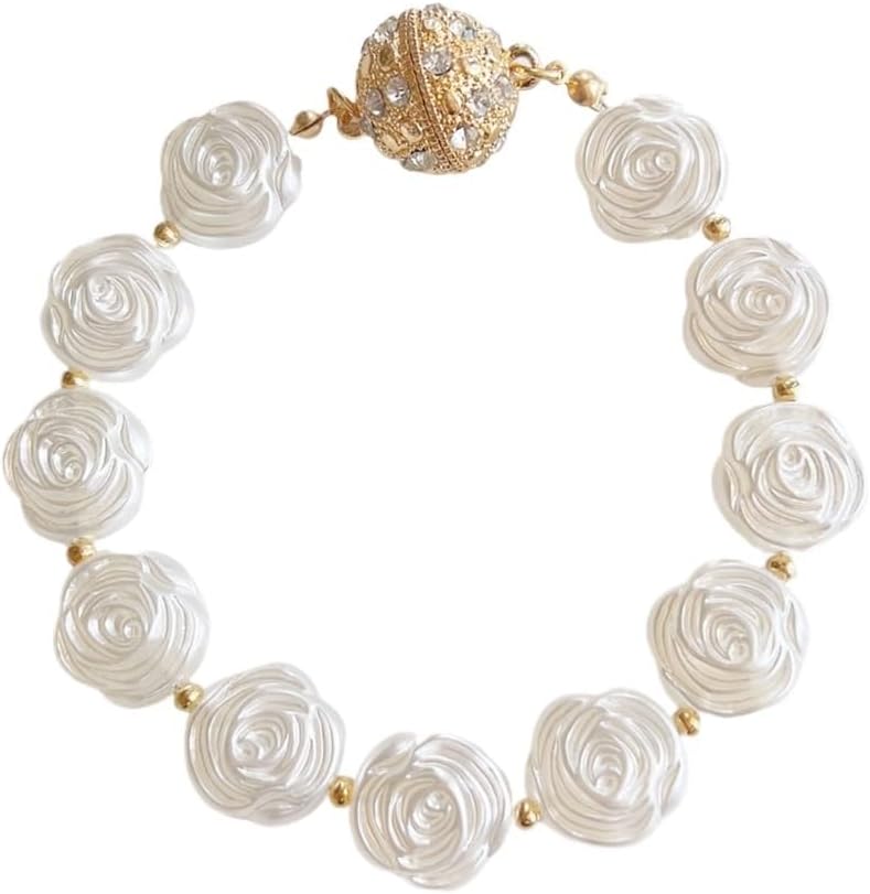 FMURY Curtain Bedroom Living Room Curtain Buckle Water Diamond Magnet Buckle Curtain Decoration(46cm)