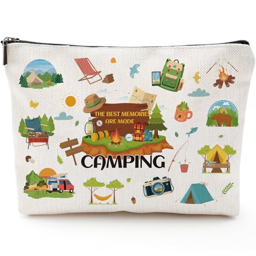 Sitsink London Travel Souvenirs Gifts - London Travel Must Haves Gifts from England, British Iconic Landmarks Big Ben Makeup Bags Pouch, Small Cosmetic Bag London Gifts for Friends Birthday Christmas