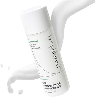 Zipiderm EGF Skin Barrier Cream Toner – Korean Milky Hydrating Toner for Dry, Sensitive & Acne-Prone Skin with Ceramides, Hyaluronic Acid, Rice Bran & Soy Protein, Moisturizing Skincare, 5.07 fl oz